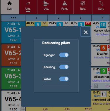 Ändringslogg BT One 19 BT1 fastaccess tab system mobile