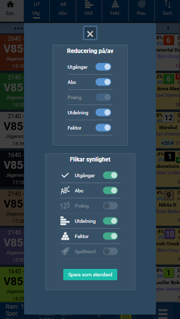 Ändringslogg BT One 5 BT1 quick access system mobile