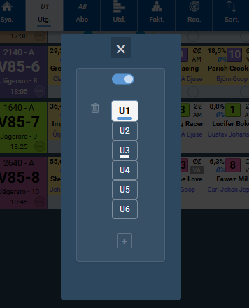 Ändringslogg BT One 4 BT1 quick access utg mobile