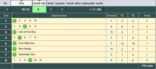 BT One 10 v8 kupong